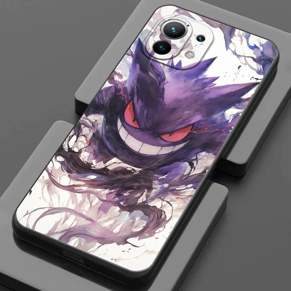 Xiaomi & POCO Pokémon Phone Case – Bulbasaur, Umbreon, Gengar | Shockproof Soft Cover for Xiaomi & POCO (15 Ultra / 11T / 12T / 13T / 14T Pro / 11 Lite / POCO X7 / M7 / F7 Pro / F5 / F6 / M6 / X3 / X5 / X6)