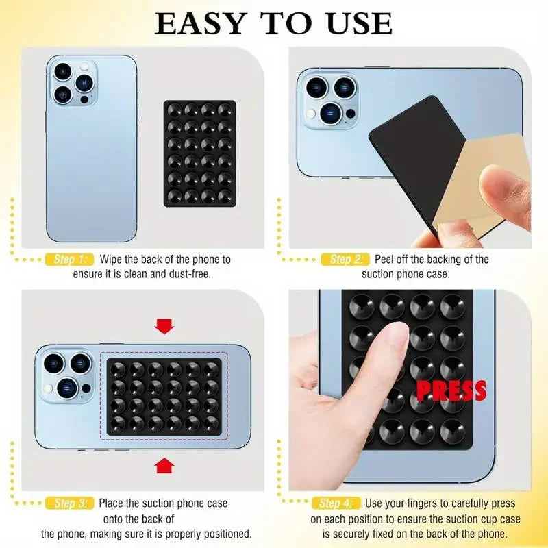 Magic Grip Phone Mat š§² Anti-Slip Silicone Pad - Sticks to ANY Surface!"