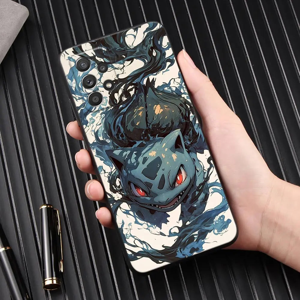 Samsung Galaxy SERIES- A Pokémon Phone Case – Bulbasaur, Umbreon, Gengar | Soft TPU Cover for Samsung Galaxy A56 5G / A55 / A54 / A52 / A51 / A36 / A35 / A34 / A26 / A25 / A21s / A16 / A14 / A06