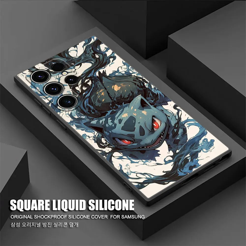 Pokémon Shadows & Vines Ultra Case – Bulbasaur, Umbreon, Samsung Galaxy