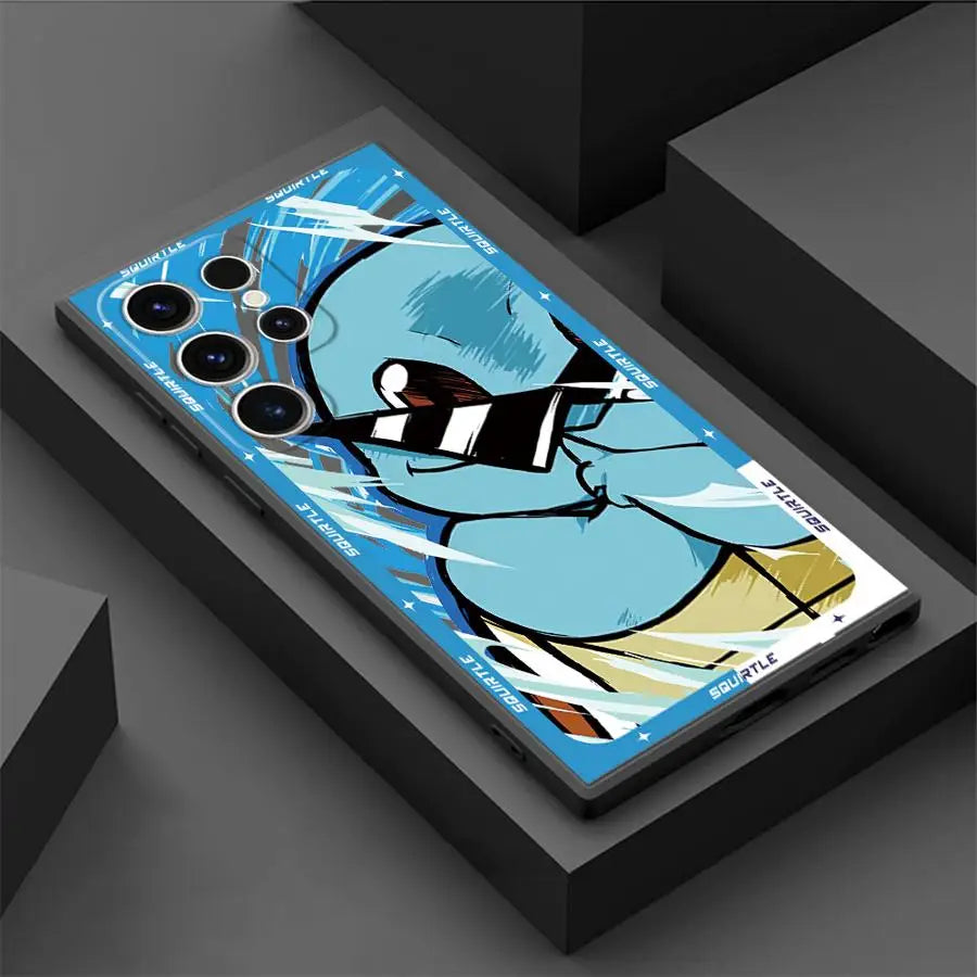 Luxury Pokémon Case for Samsung Galaxy – Matte Shockproof Cover