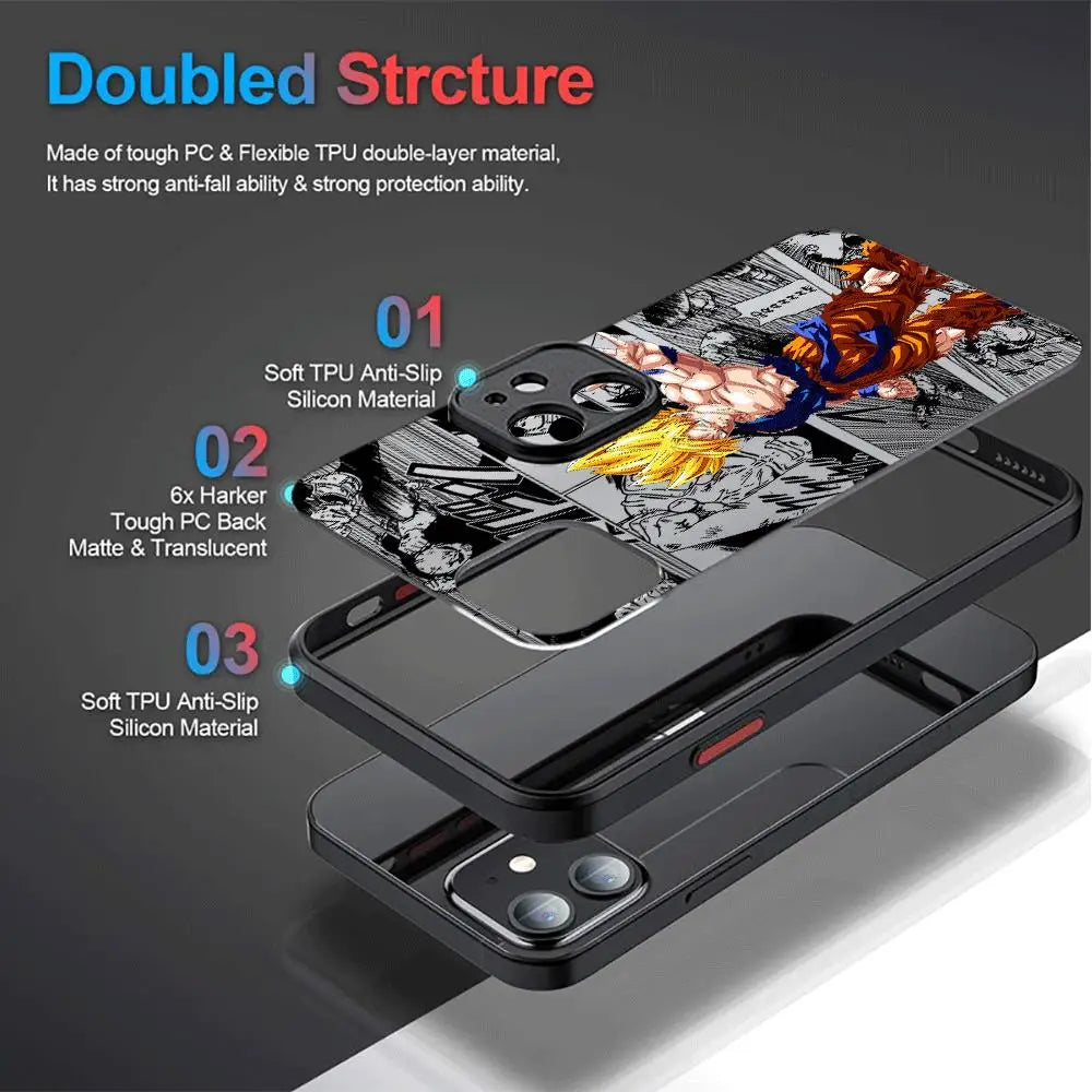 DBZ Shenron Phone Case - Compatible iPhone 16/15/14/13/12/11 Pro Max/Mini