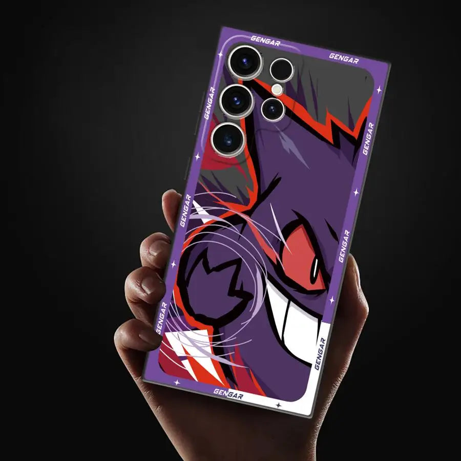 Luxury Pokémon Case for Samsung Galaxy – Matte Shockproof Cover
