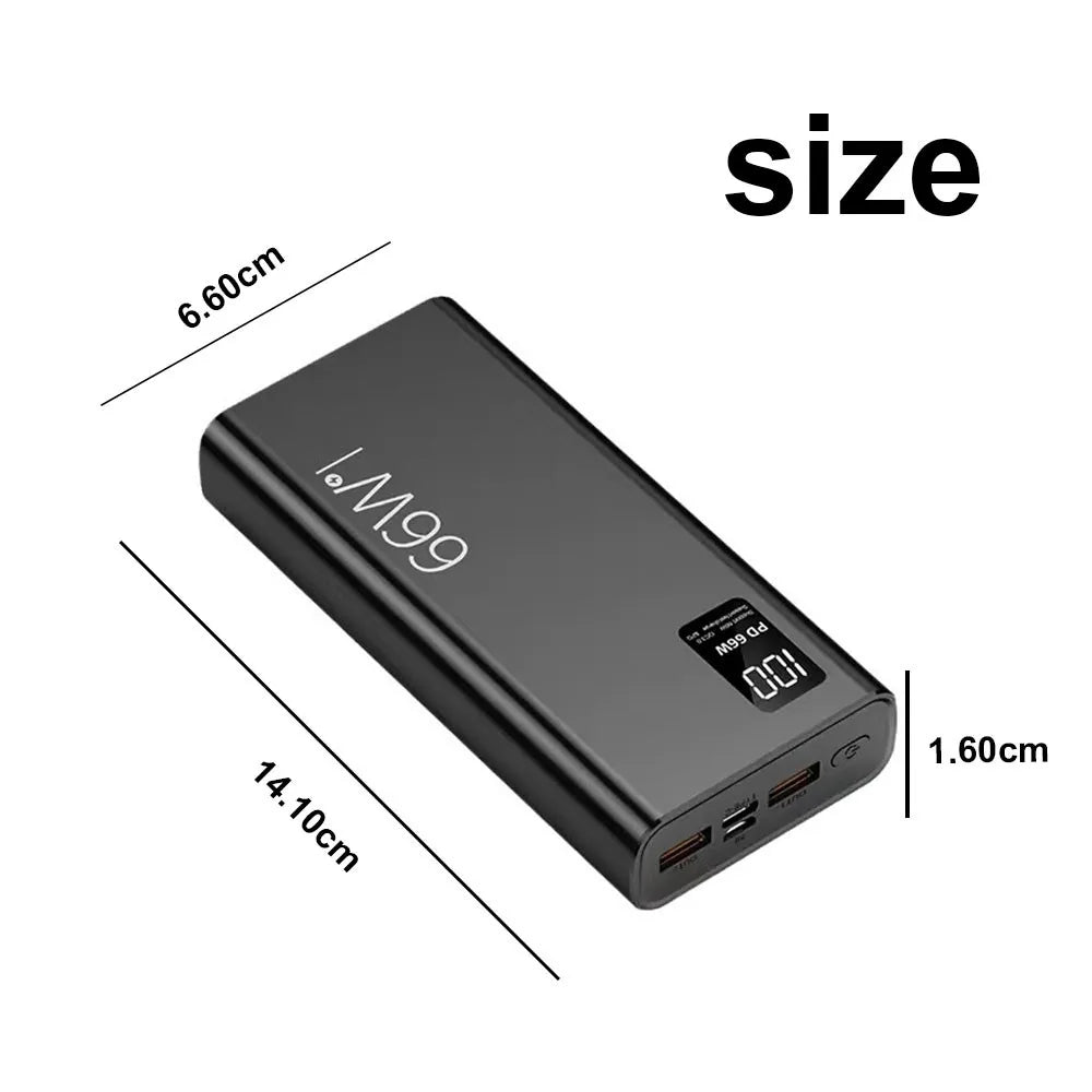 20000mAh Fast Charge Power Bank β 2 USB External Battery for Phones & Tablets ππ±