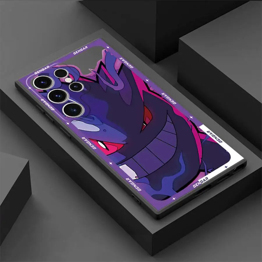 Luxury Pokémon Case for Samsung Galaxy – Matte Shockproof Cover
