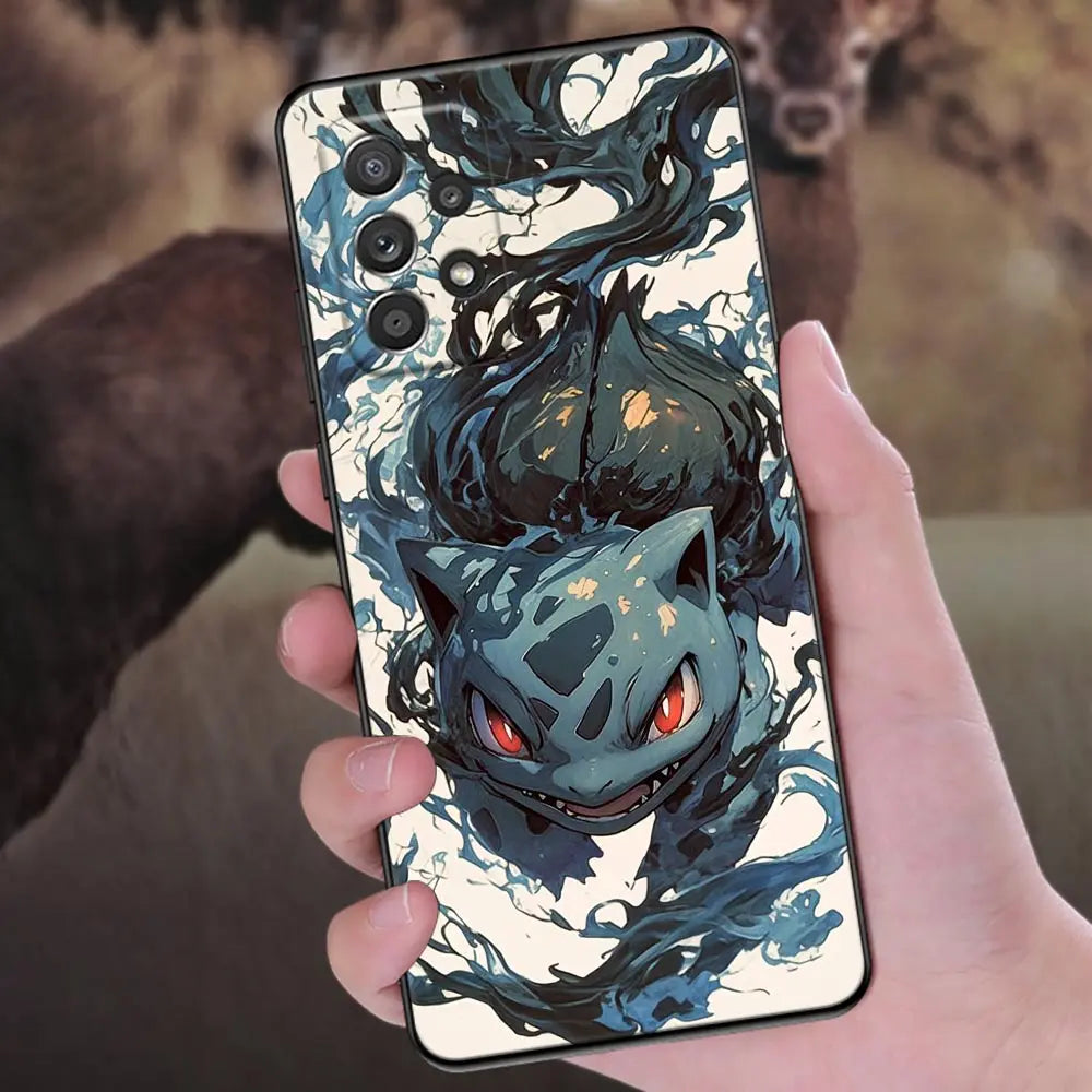 Samsung Galaxy SERIES- A Pokémon Phone Case – Bulbasaur, Umbreon, Gengar | Soft TPU Cover for Samsung Galaxy A56 5G / A55 / A54 / A52 / A51 / A36 / A35 / A34 / A26 / A25 / A21s / A16 / A14 / A06