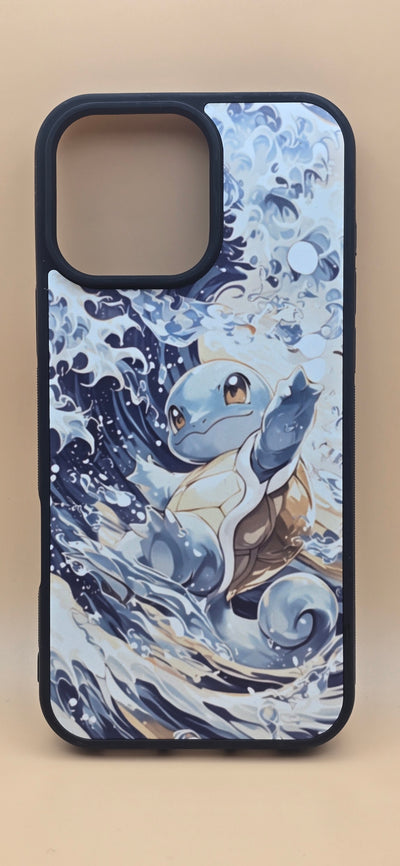 Pikachu & Squirtle Armor Case – Ultimate Shockproof Pokémon Heroes Cover for iPhone 16/15/14