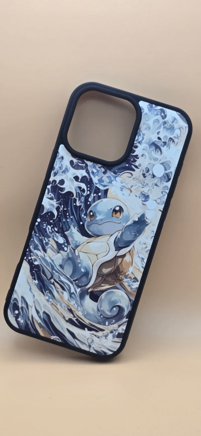 Pikachu & Squirtle Armor Case – Ultimate Shockproof Pokémon Heroes Cover for iPhone 16/15/14