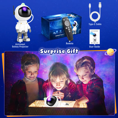 RGB Astronaut Starry Sky Light – Night Lamp for Bedroom or Gift 🌌
