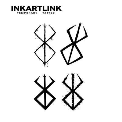 Berserker Temporary Tattoo ⚔️💀