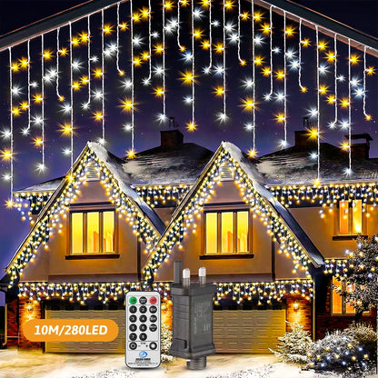 10M LED String Lights – Christmas Fairy Lights with 8 Modes for Garden, Wedding & Party Decoration