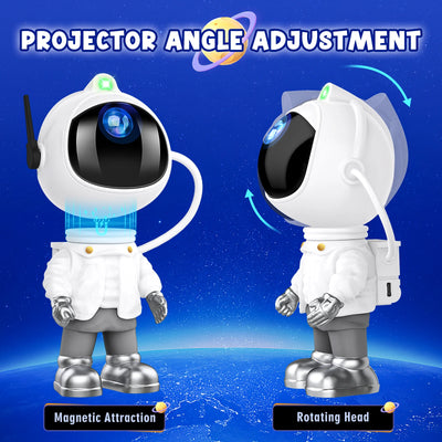 RGB Astronaut Starry Sky Light – Night Lamp for Bedroom or Gift 🌌