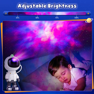 RGB Astronaut Starry Sky Light – Night Lamp for Bedroom or Gift 🌌