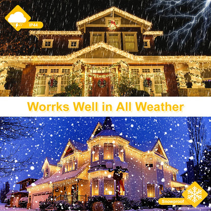 10M LED String Lights – Christmas Fairy Lights with 8 Modes for Garden, Wedding & Party Decoration