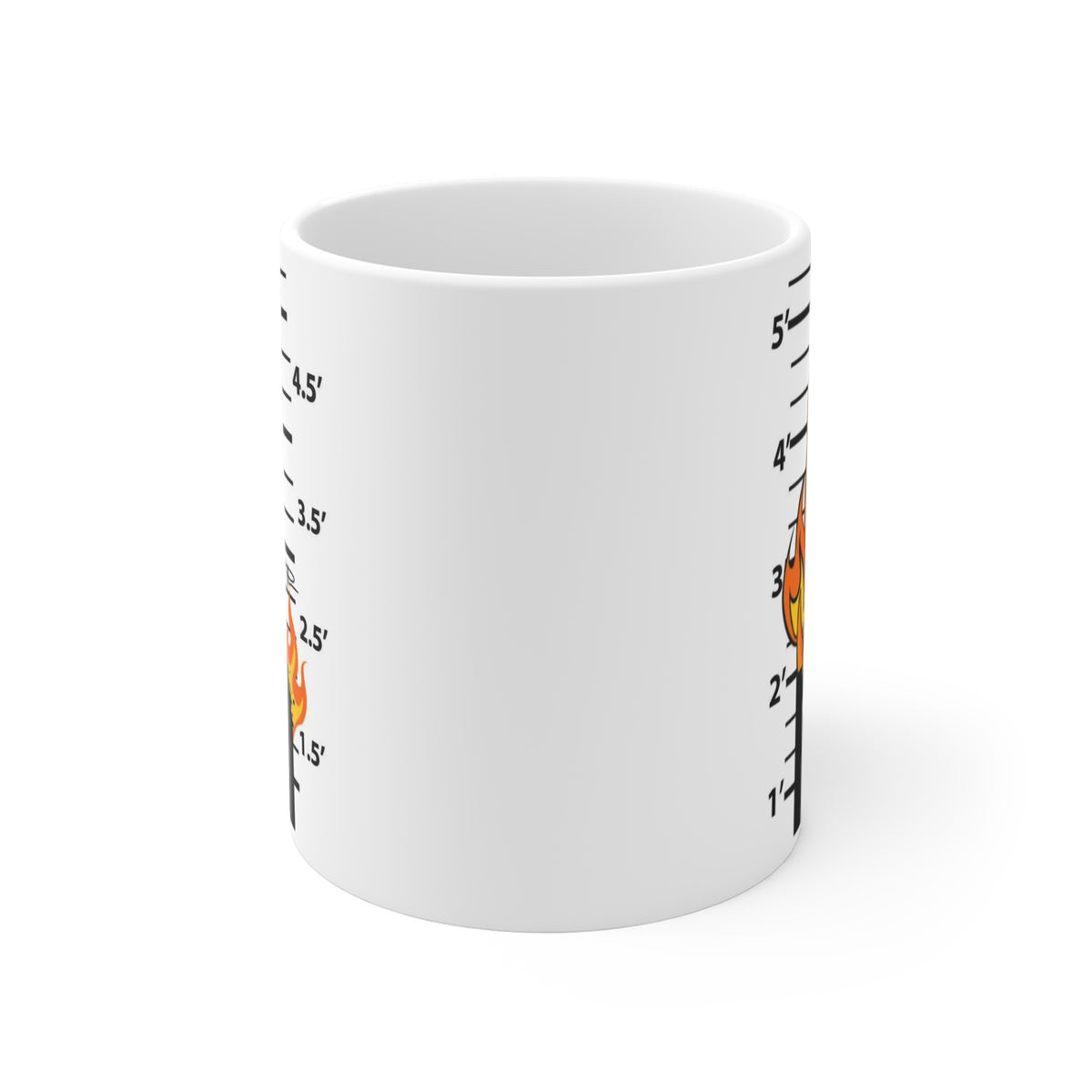 Charmander Mug | Mug with “Mugshot” Arson Design