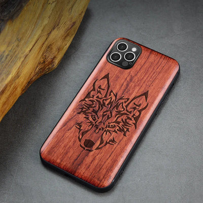 Real Wood Shockproof Phone Case for Samsung S25 Ultra/Plus