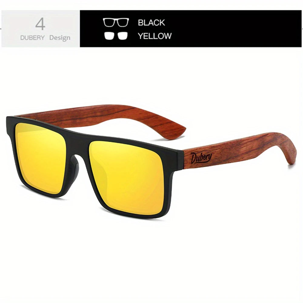 Wooden Polarized UV400 Sunglasses – 6 Colors 😎🌿