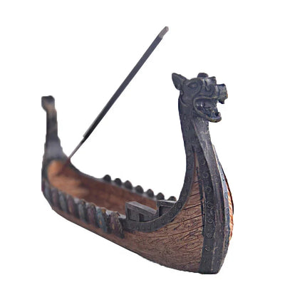 Dragon Boat Incense Holder – Hand Carved Censer