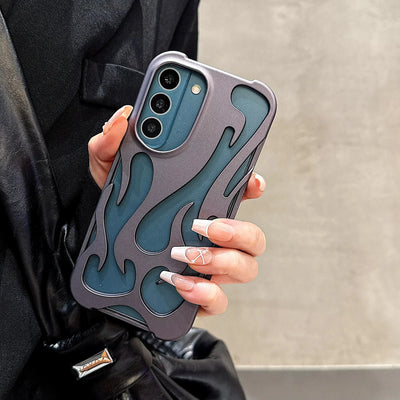 3D FLAME Phone Case 🔥 Matte Shockproof – Fits iPhone 13/12/11 Pro/Max&nbsp;
