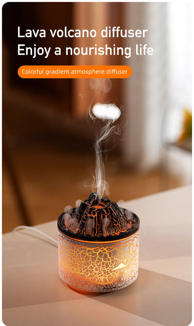 Creative Volcanic Lava Aromatherapy Humidifier