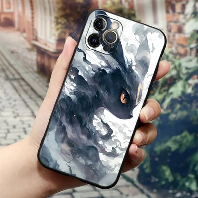 Mewtwo x Umbreon Artistic iPhone Case (All Models)