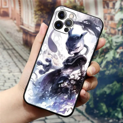 Mewtwo x Umbreon Artistic iPhone Case (All Models)