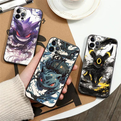 Mewtwo x Umbreon Artistic iPhone Case (All Models)