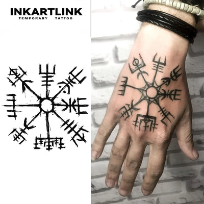 Rune Temporary Tattoo ⚡ᚠᚢᚦ