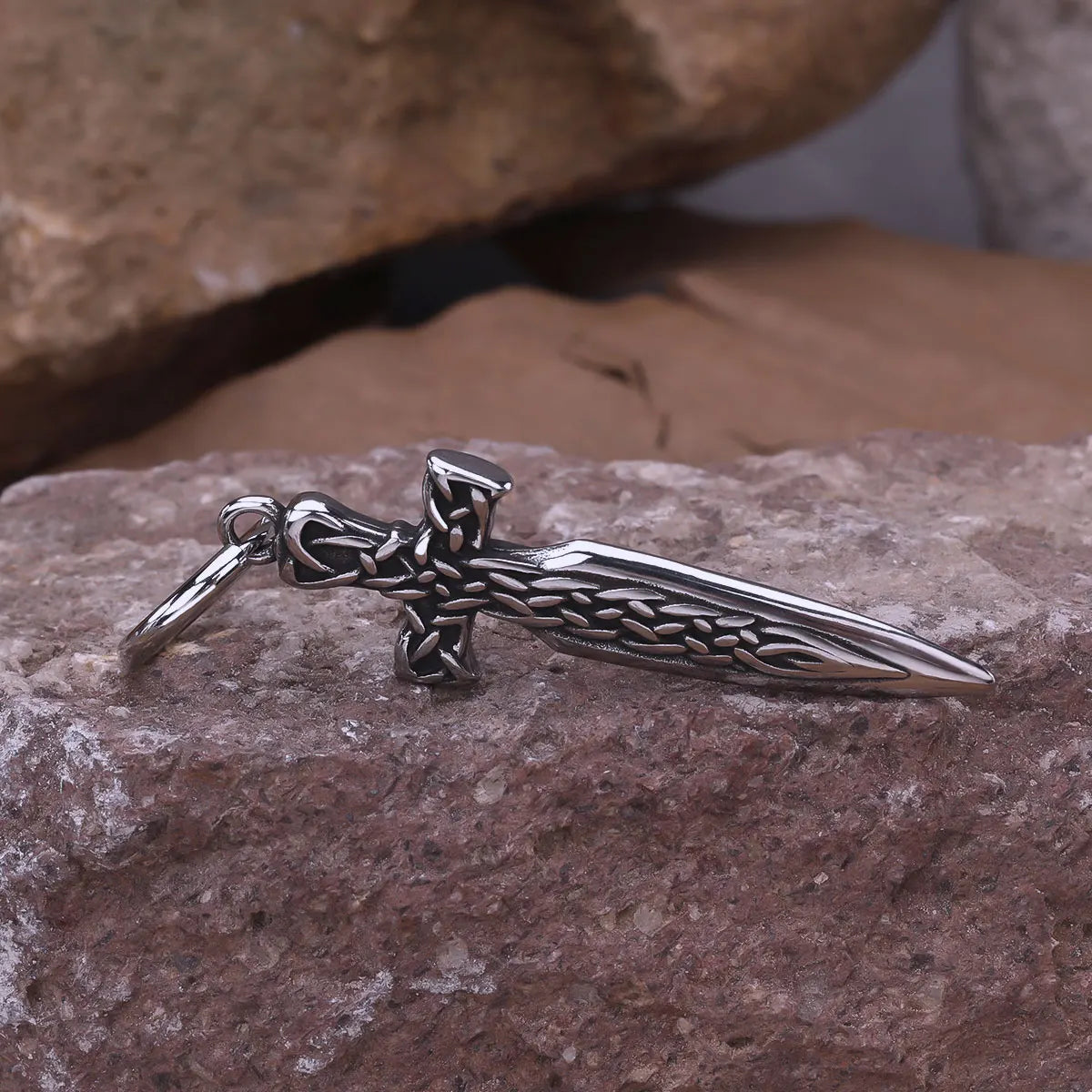 Viking Sword Earrings | 316L Steel | Symbol of Strength and Courage