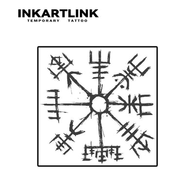 Rune Temporary Tattoo ⚡ᚠᚢᚦ