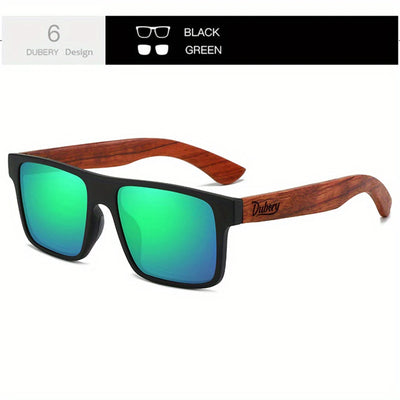 Wooden Polarized UV400 Sunglasses – 6 Colors 😎🌿