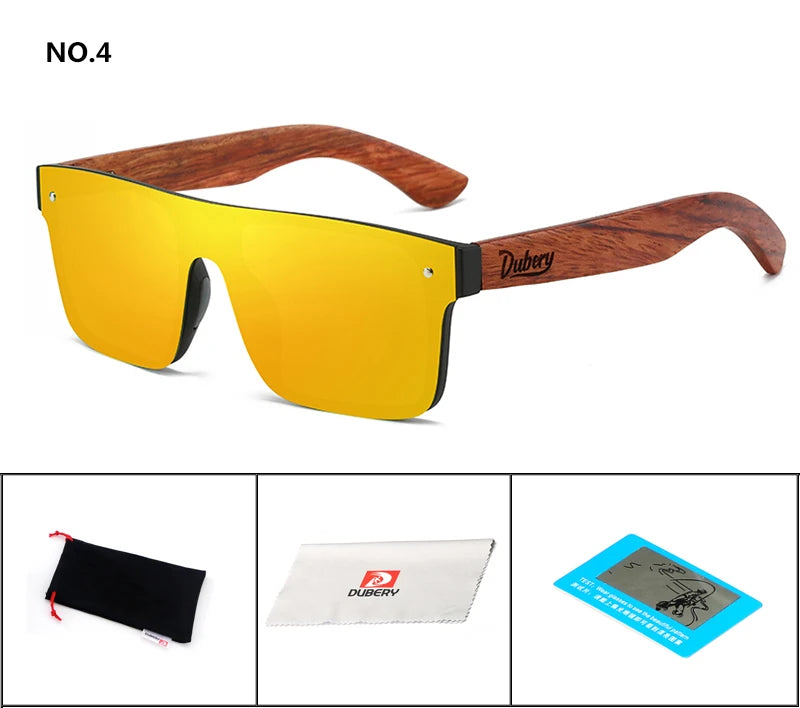 Natural Wooden Polarized Sunglasses for Men, Womam