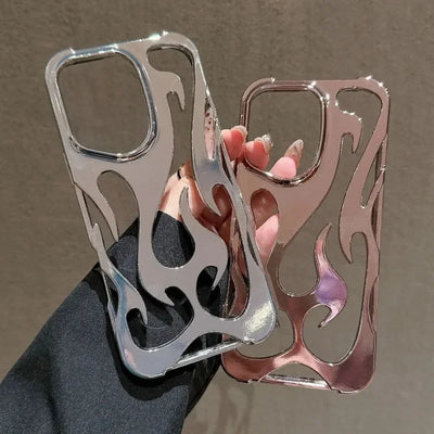 3D FLAME Phone Case 🔥 Matte Shockproof – Fits iPhone 13/12/11 Pro/Max&nbsp;