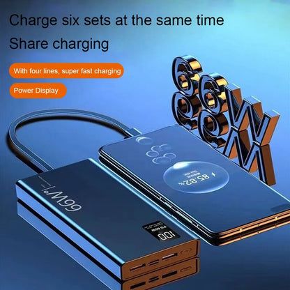 20000mAh Fast Charge Power Bank – 2 USB External Battery for Phones & Tablets 🔋📱