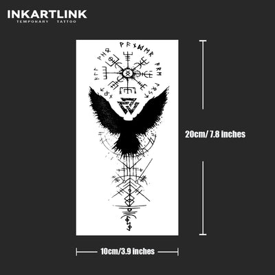 Evil Symbol Temporary Tattoo 🖤👹