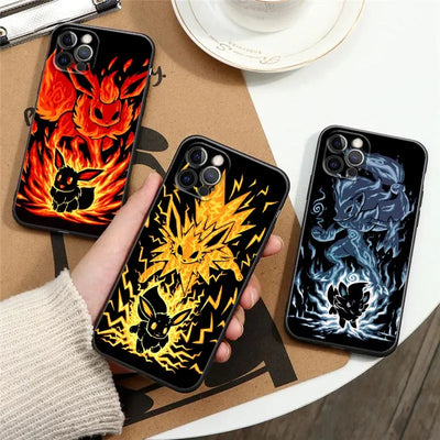 Eevee & Zorua Duo – Dreamy Art Silicone Case