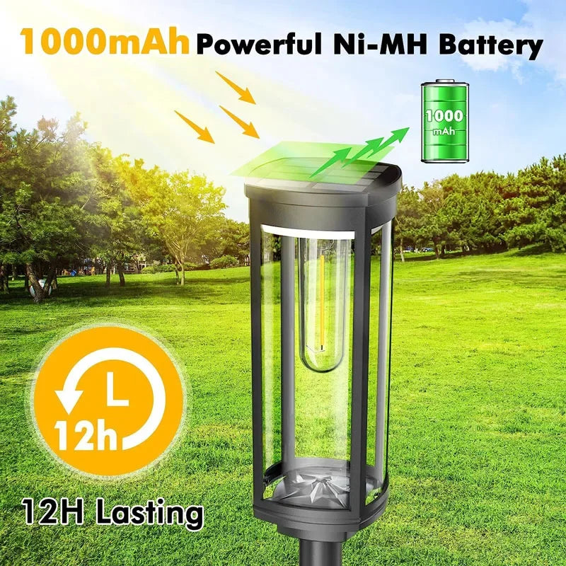 LED Solar Pathway Lights – Waterproof Outdoor Lamp