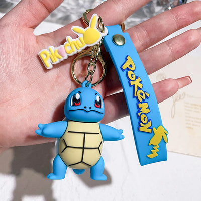 Pokémon Keychain 2025 – Pikachu, Psyduck, Gengar & More Cartoon Figures 🎒✨