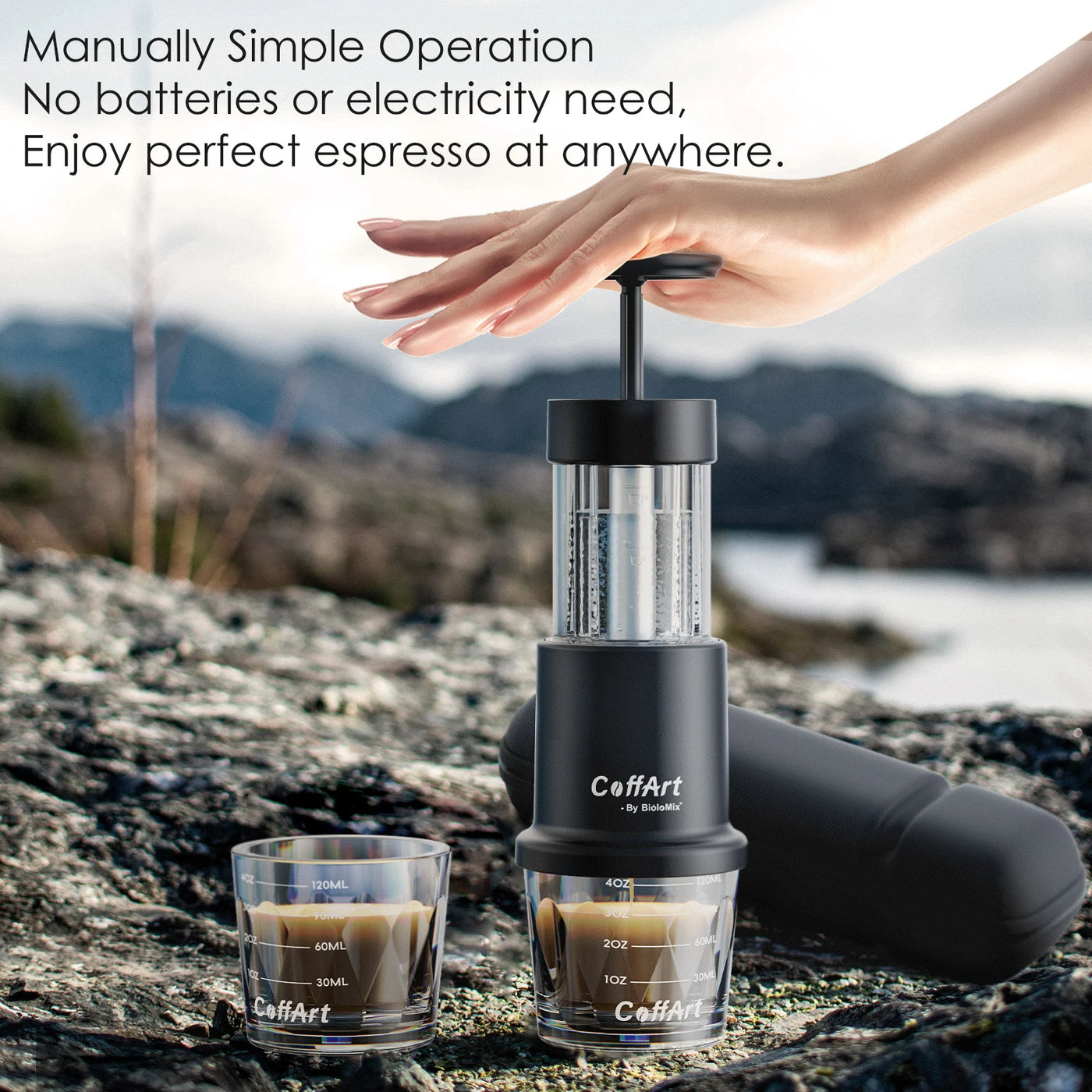 Handpresso Maker ☕️ 2-in-1 Portable Espresso - No Power Needed