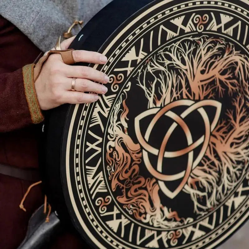 Handmade Shamanic Drum – Spiritual Healing & Sound