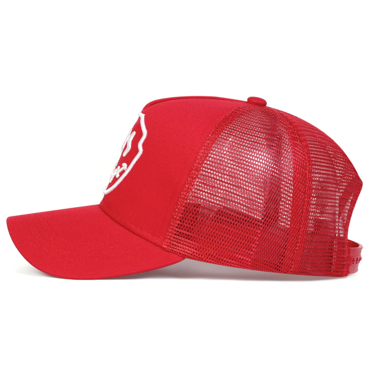 Unisex Smiling Face Embroidery Baseball Net Caps 🌞