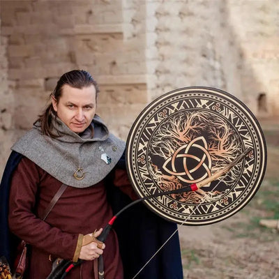 Handmade Shamanic Drum – Spiritual Healing & Sound