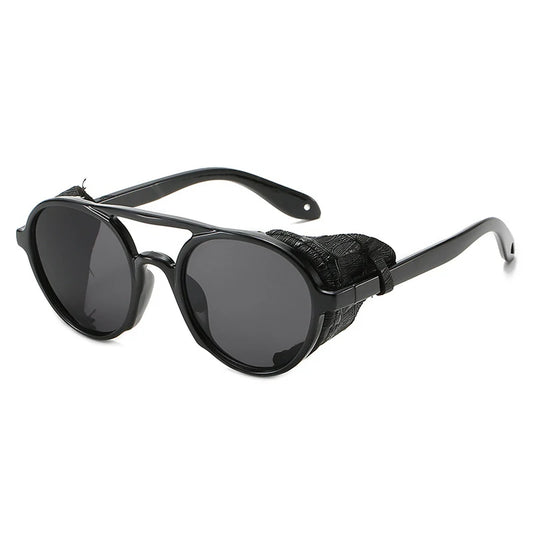 Vintage Round Punk Glasses