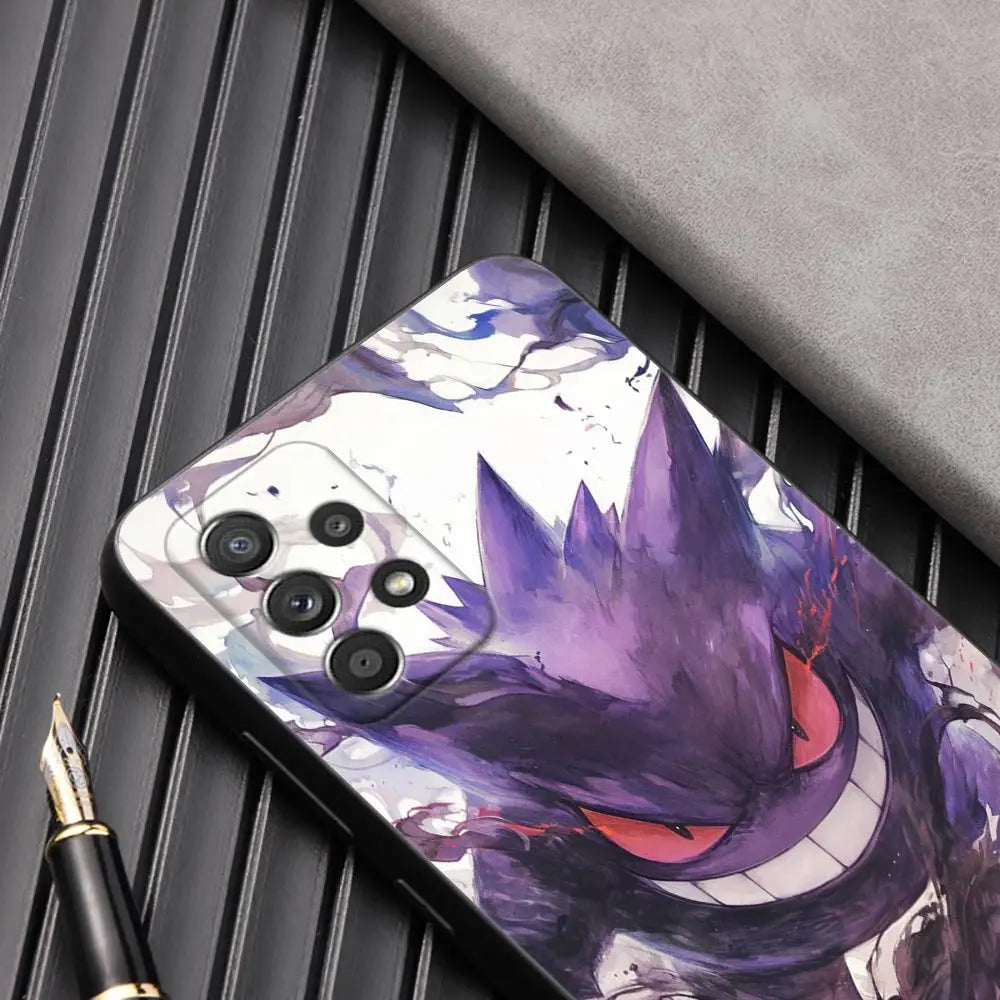 Samsung Galaxy SERIES-  A Pokémon Phone Case – Bulbasaur, Umbreon, Gengar | Soft TPU Cover for Samsung Galaxy A56 5G / A55 / A54 / A52 / A51 / A36 / A35 / A34 / A26 / A25 / A21s / A16 / A14 / A06