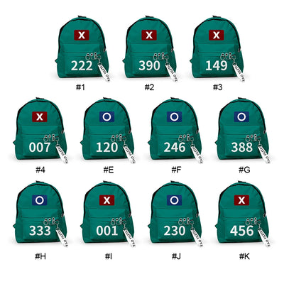2025 Korea Game Season2 School Handbags Unisex Solid Printing Outdoor Sports Daypacks Student Large Capacity for Outdoor Hinking