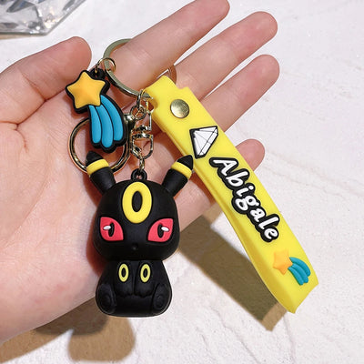 Pokémon Keychain 2025 – Pikachu, Psyduck, Gengar & More Cartoon Figures 🎒✨