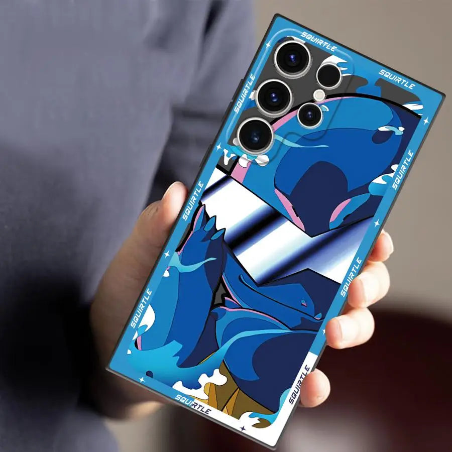 Luxury Pokémon Case for Samsung Galaxy – Matte Shockproof Cover