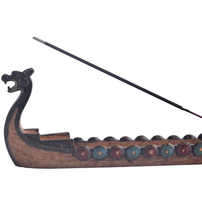 Dragon Boat Incense Holder – Hand Carved Censer