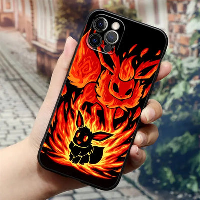 Eevee & Zorua Duo – Dreamy Art Silicone Case