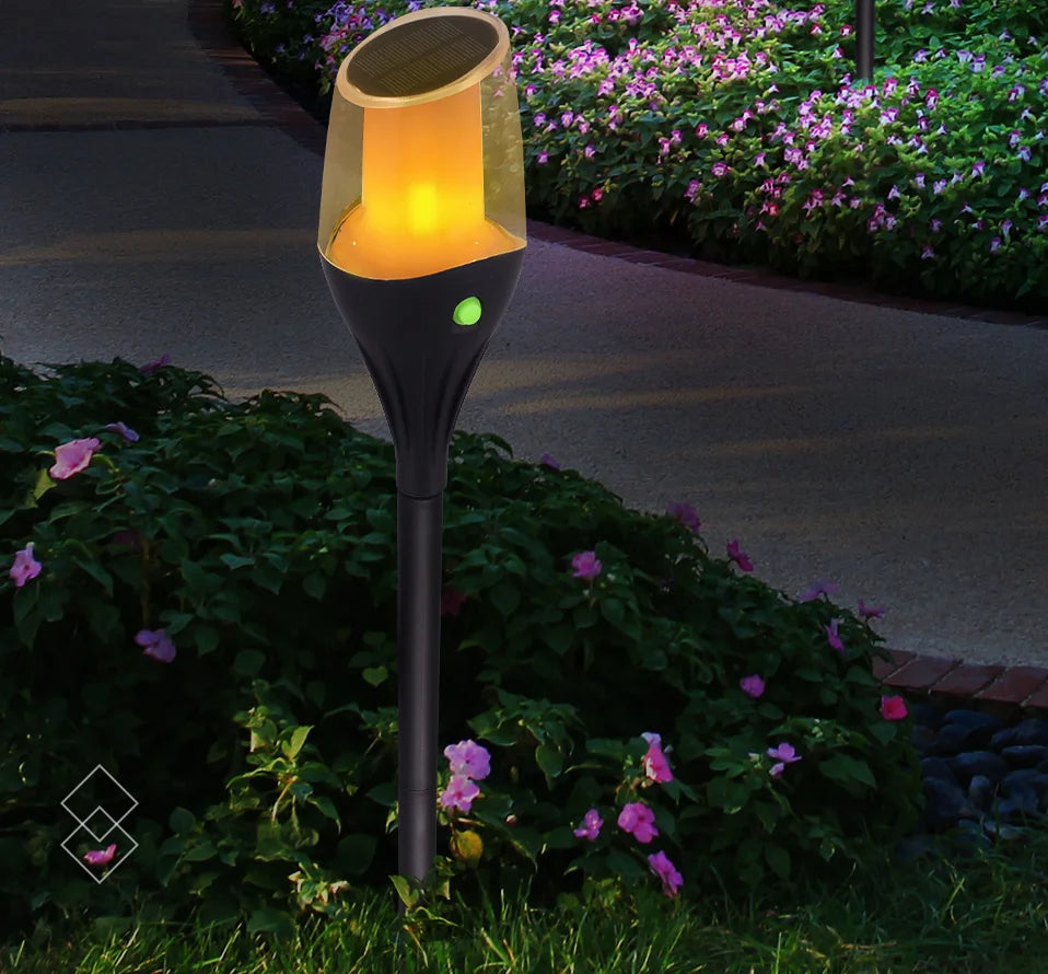 Luxury Solar Garden Lamp LED Waterproof Outdoor Path Light